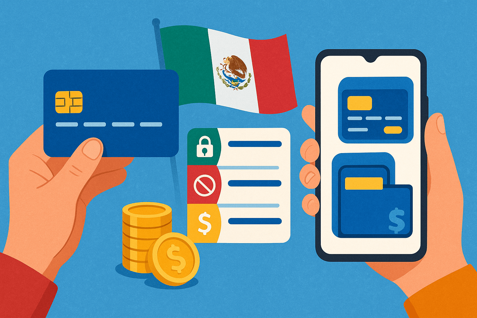 Comparativa: Tarjetas digitales vs tarjetas tradicionales en México