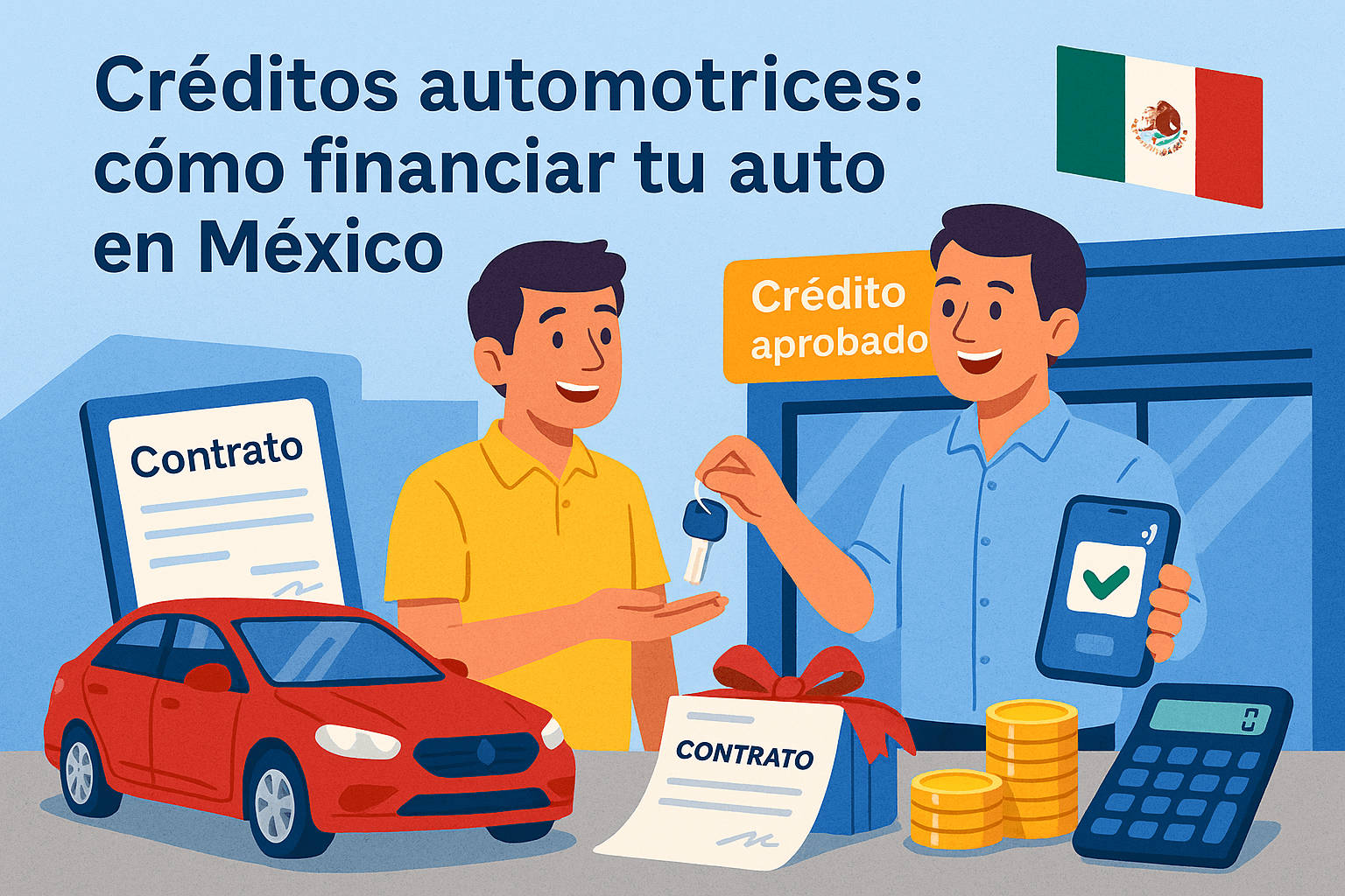 Créditos automotrices: cómo financiar tu auto en México