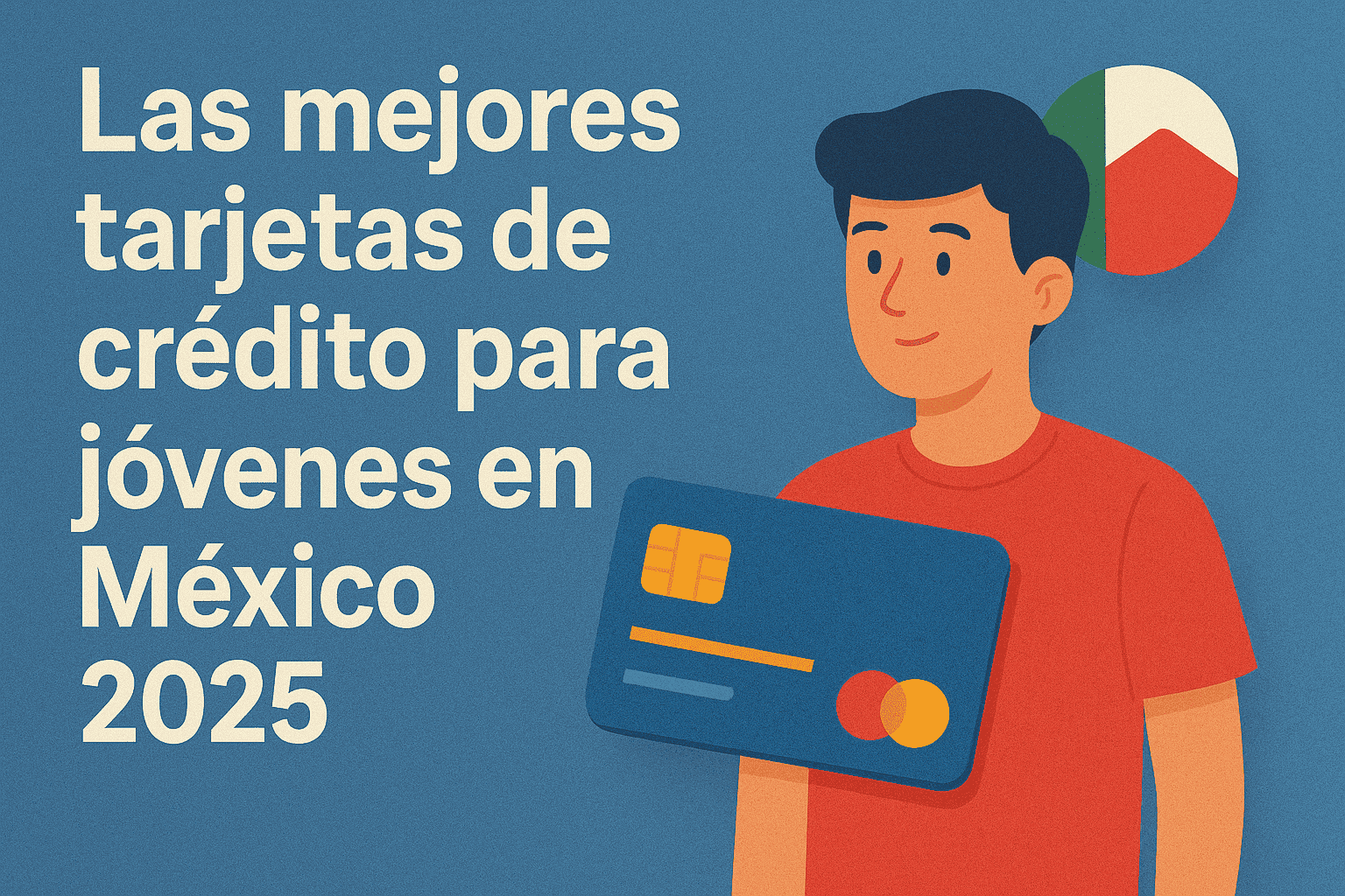 Las mejores tarjetas de crédito para jóvenes en México 2025