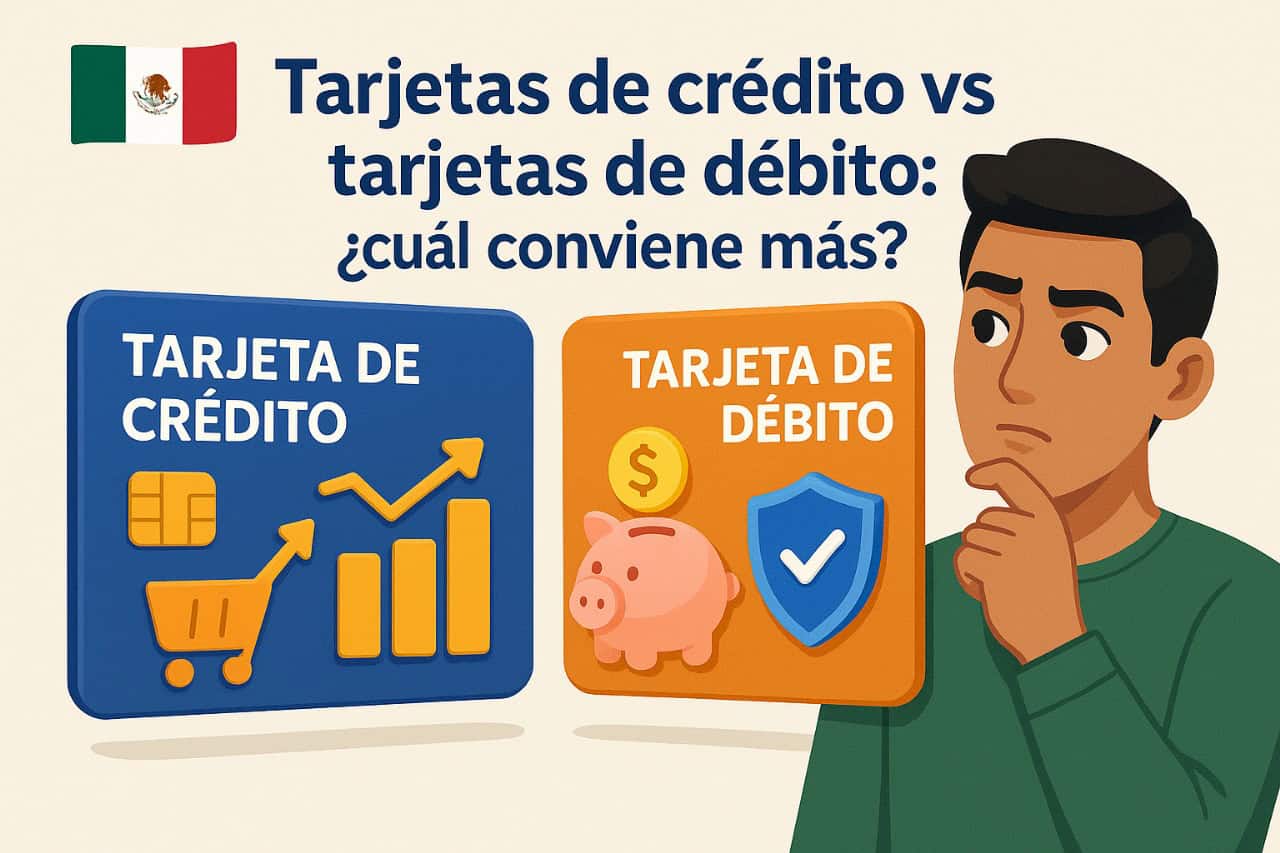 Tarjetas de crédito vs tarjetas de débito: ¿cuál conviene más?